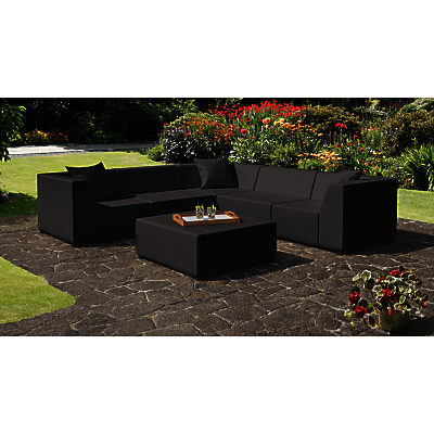 CoSi Amsterdam Weatherproof Corner Sofa Set Graphite